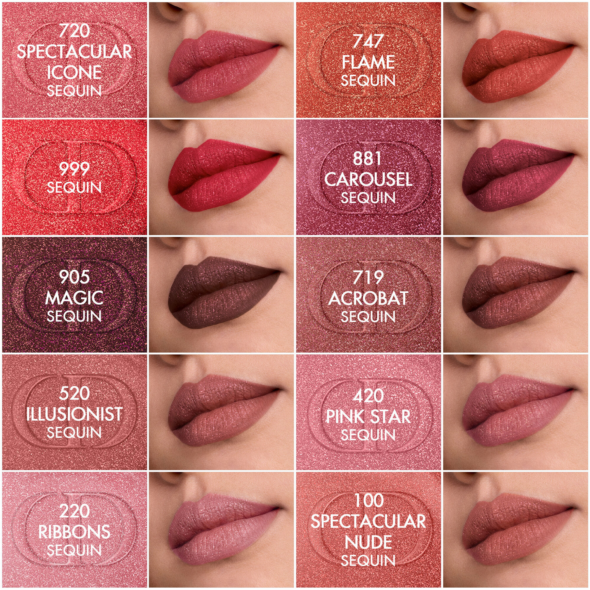 Batom Liquido Rouge Dior Sequin Liquid Duo - Sephora